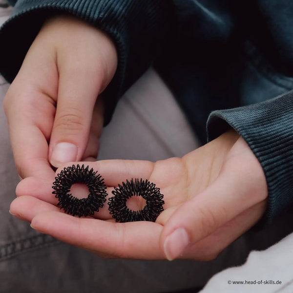 Fingermassage-Ring Black 