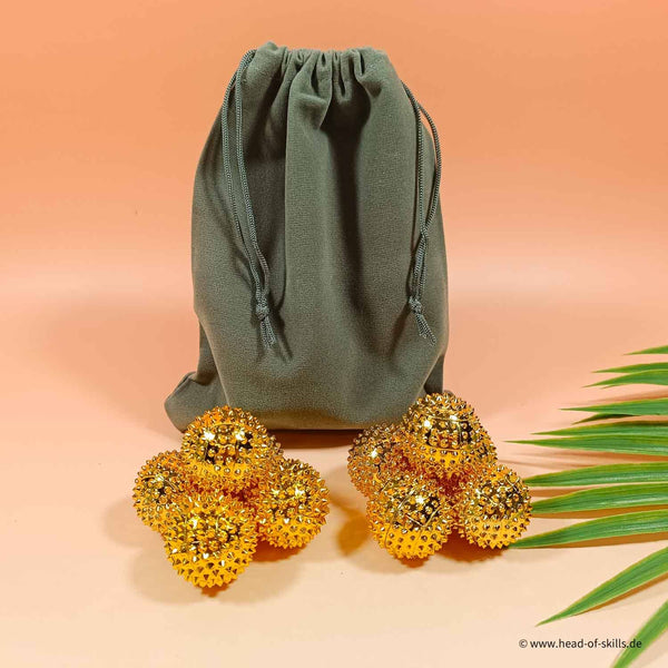 Igelball-Set S Gold 